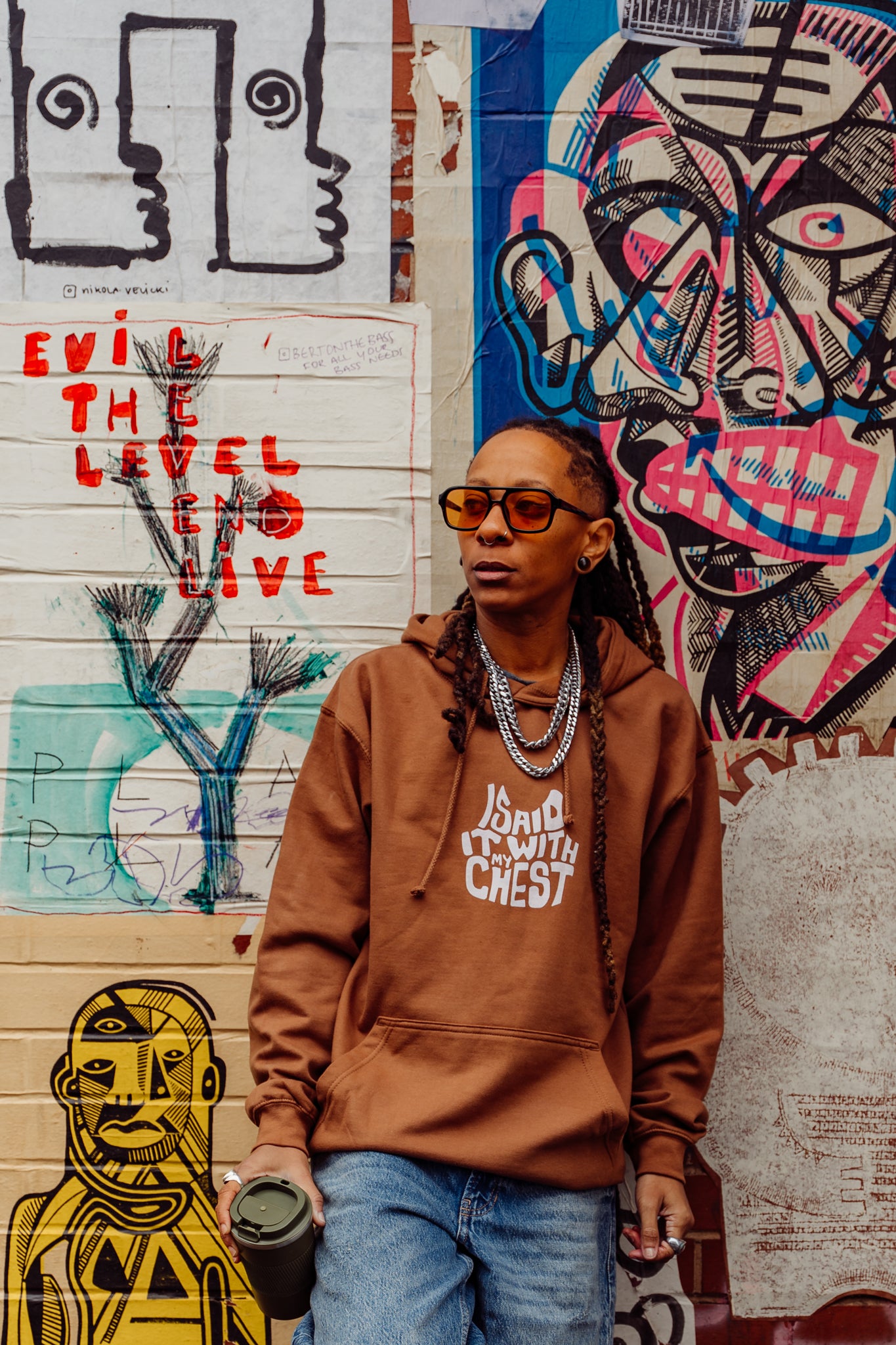 I Said It With My Chest Hoodie