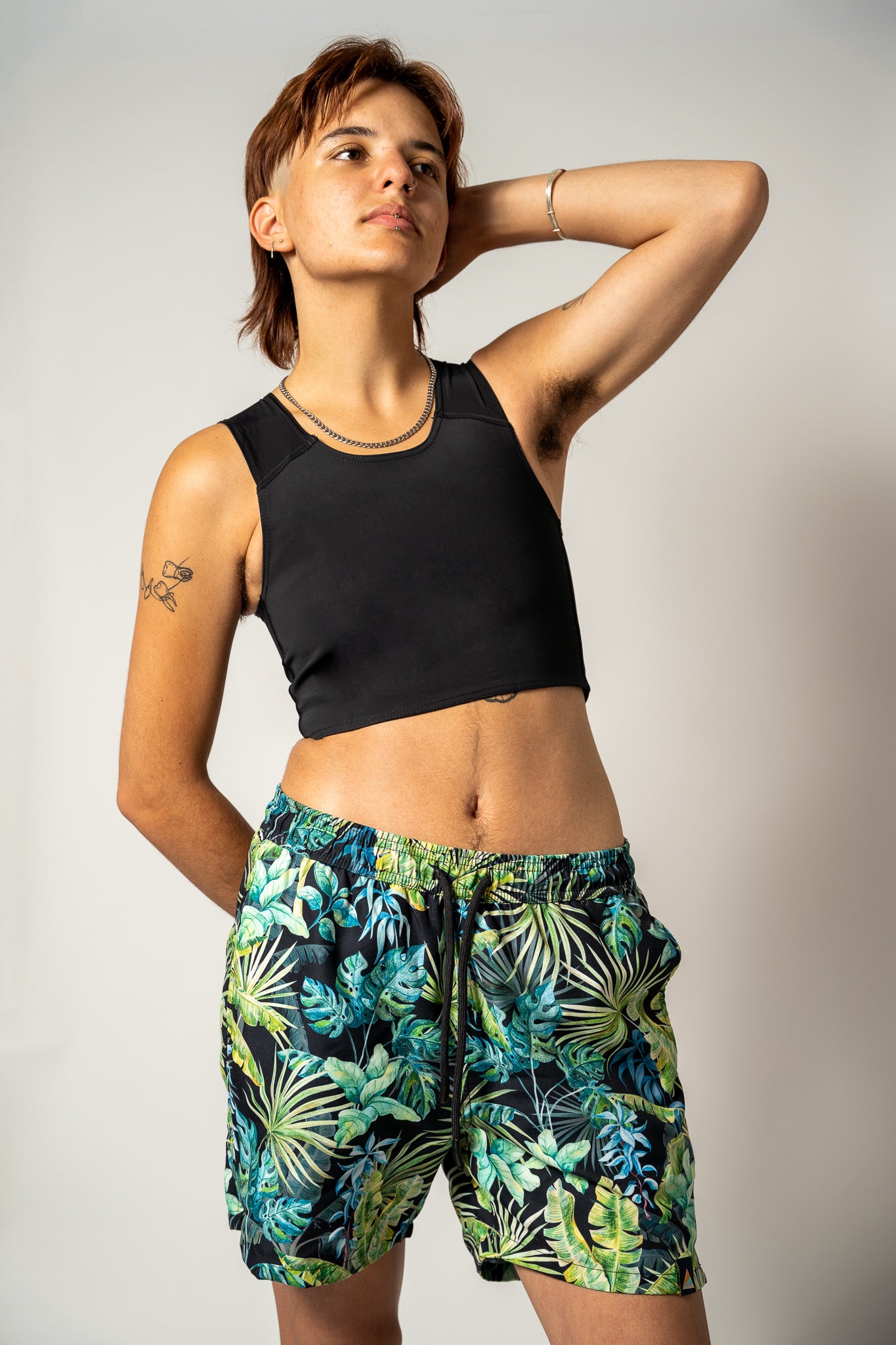 Swim Shorts with Packing Pouch